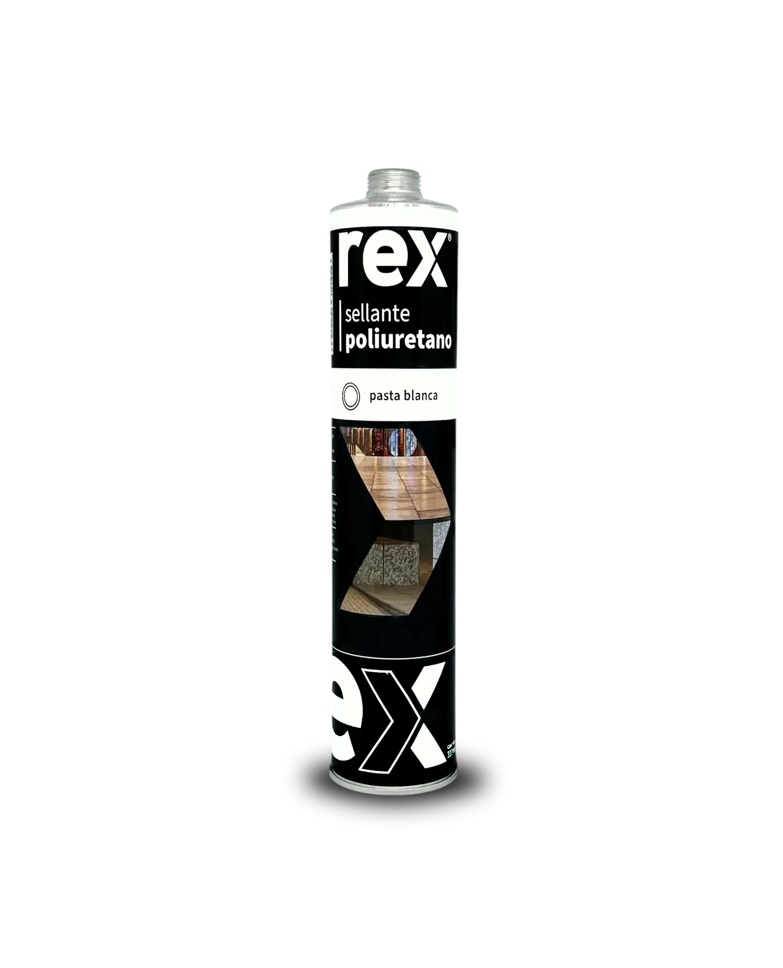 Sellante poliuretano tubo 310 cc blanco - Rex / 30207