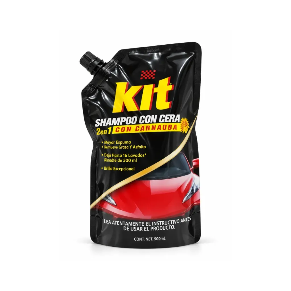 Shampoo con cera kit 500ml - Kit