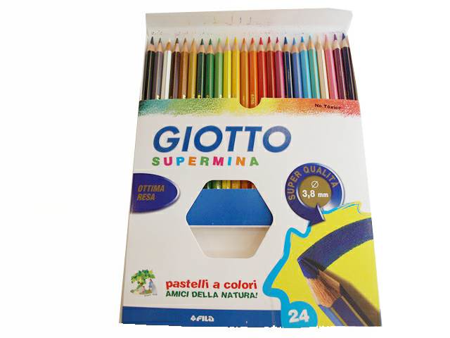 Lápices Giotto Bebé (12 colores) - Las Manolas