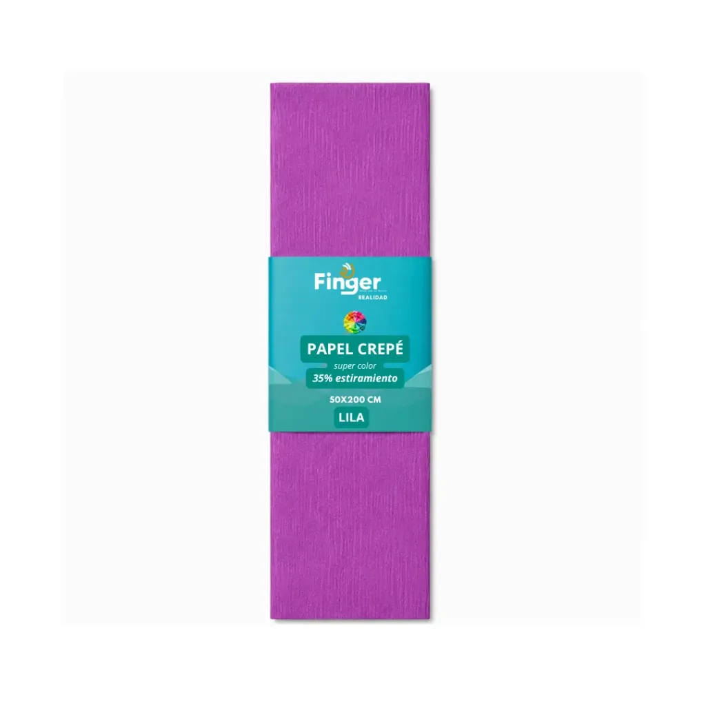 [1043] Papel crepé 1.8m lila - Finger