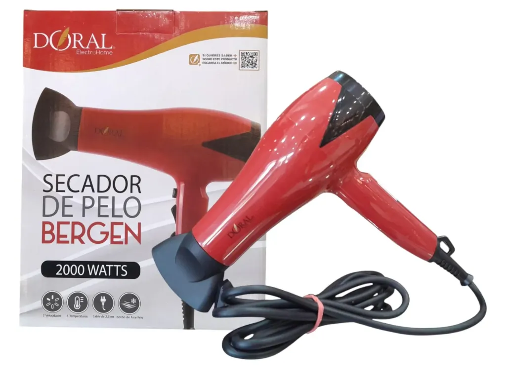 [1139] Secador de pelo profesional 2000 w - Doral