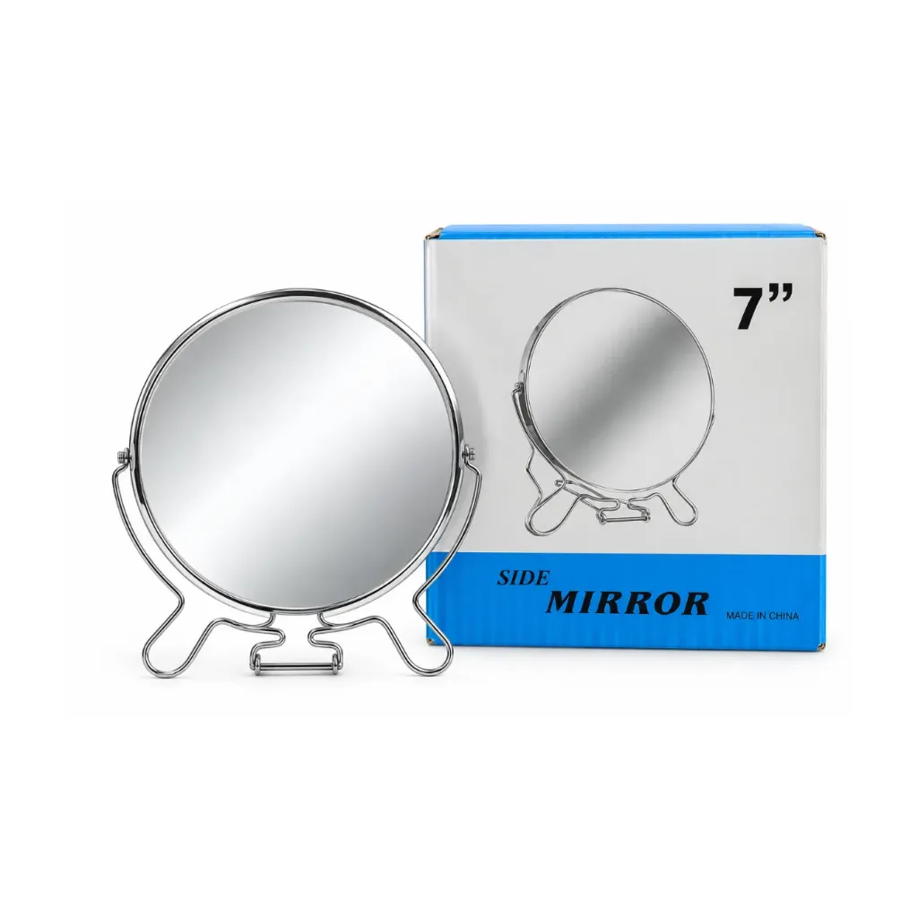 [1146] ESPEJO TOILETTE METALICO MEDIANO++ 7E