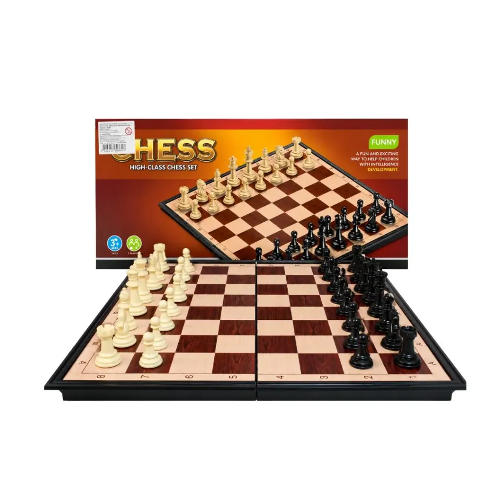 [1157] Juego Salón Ajedrez Magnético 30x30x2,5 Cms 788848-Aladdin