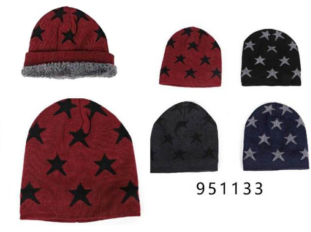 GORRO LANA ESTAMPADO C/POLAR VARON 951133 - Aladdin