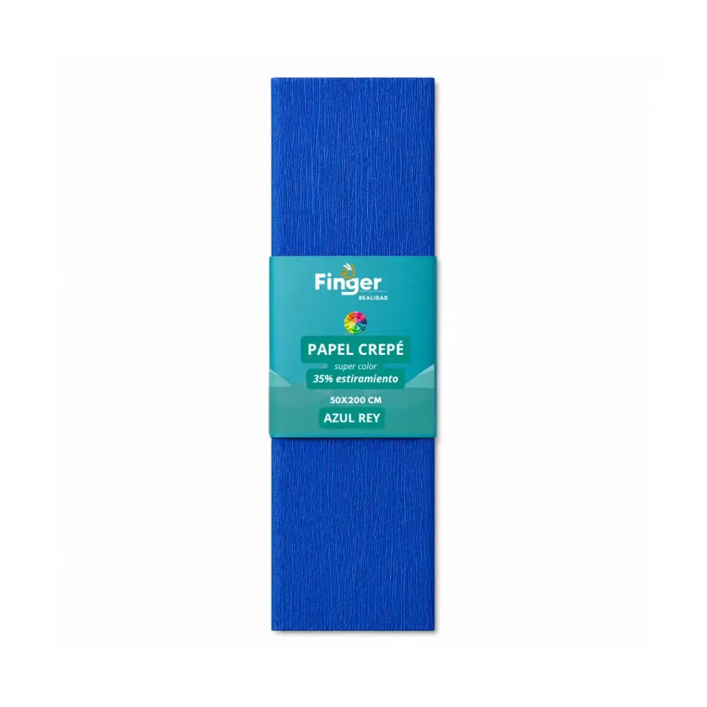 [141] Papel crepé 1.8m azul rey - Finger