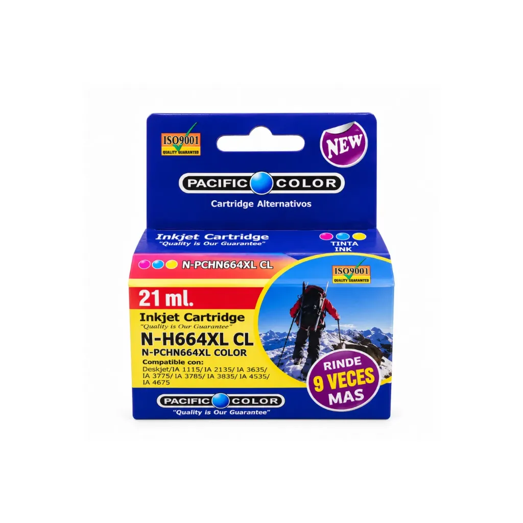 [1422] TINTA IMPRES HP PACI/COLOR 664XL COLOR