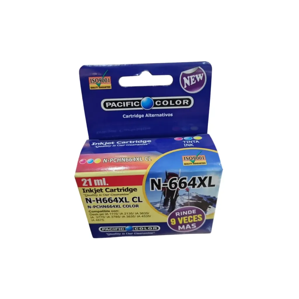 [1422] TINTA IMPRES HP PACI/COLOR 664XL COLOR