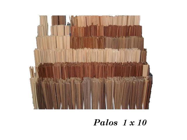 Palos maqueta 1x10mm rectangular  - Aladdin