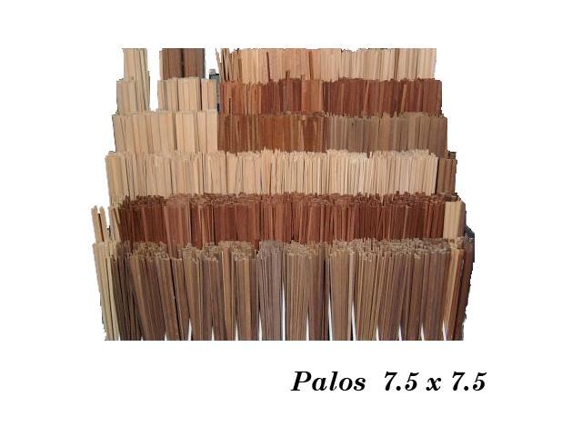 [1470] Palos maquetas 7.5x7.5mm rectangular - Aladdin