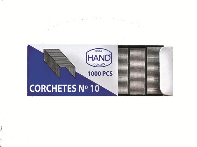 [158] CORCHETES 10 *1000 HND ALO  METAL