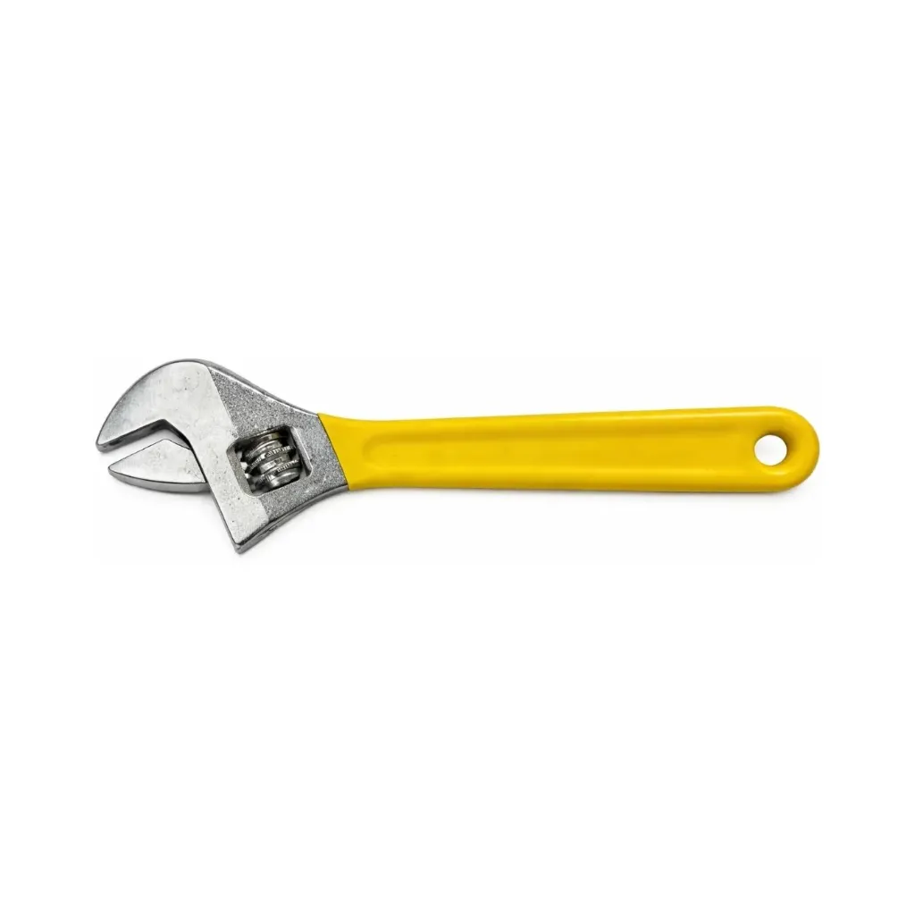 [1595] HERRAMIENTA LLAVE FRANCESA UYUSTOOLS 8" PLAST AMAR
