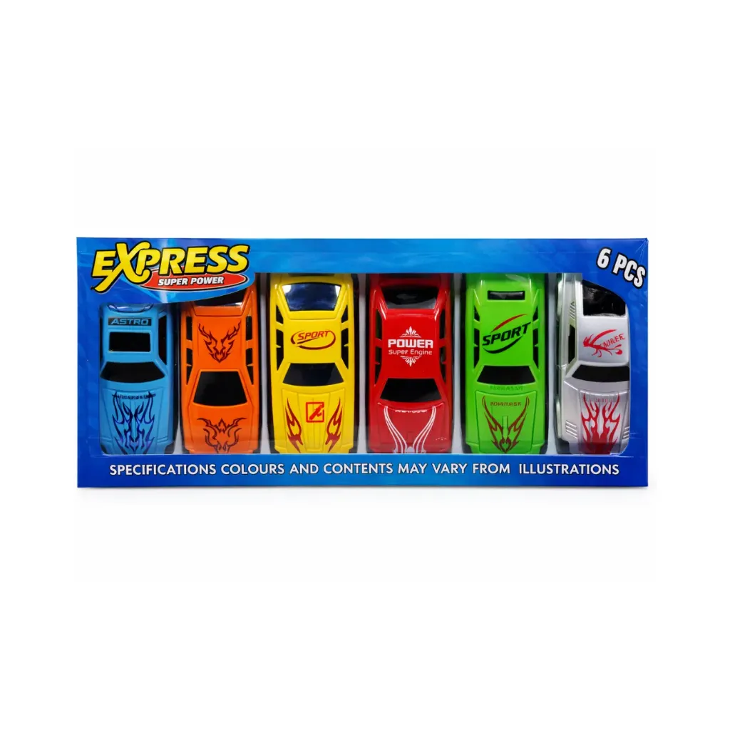 [1612] Auto Mini Set x 6 pzas 788302 - Aladdin