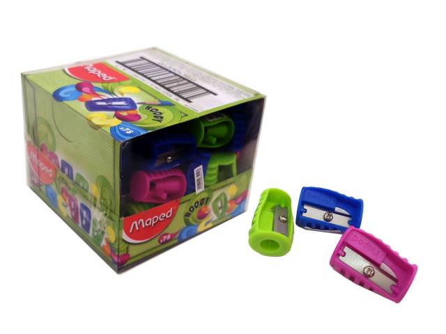 [1678] SACAPUNTAS PLÁSTICO MAPED VIVO  Set 75 uds