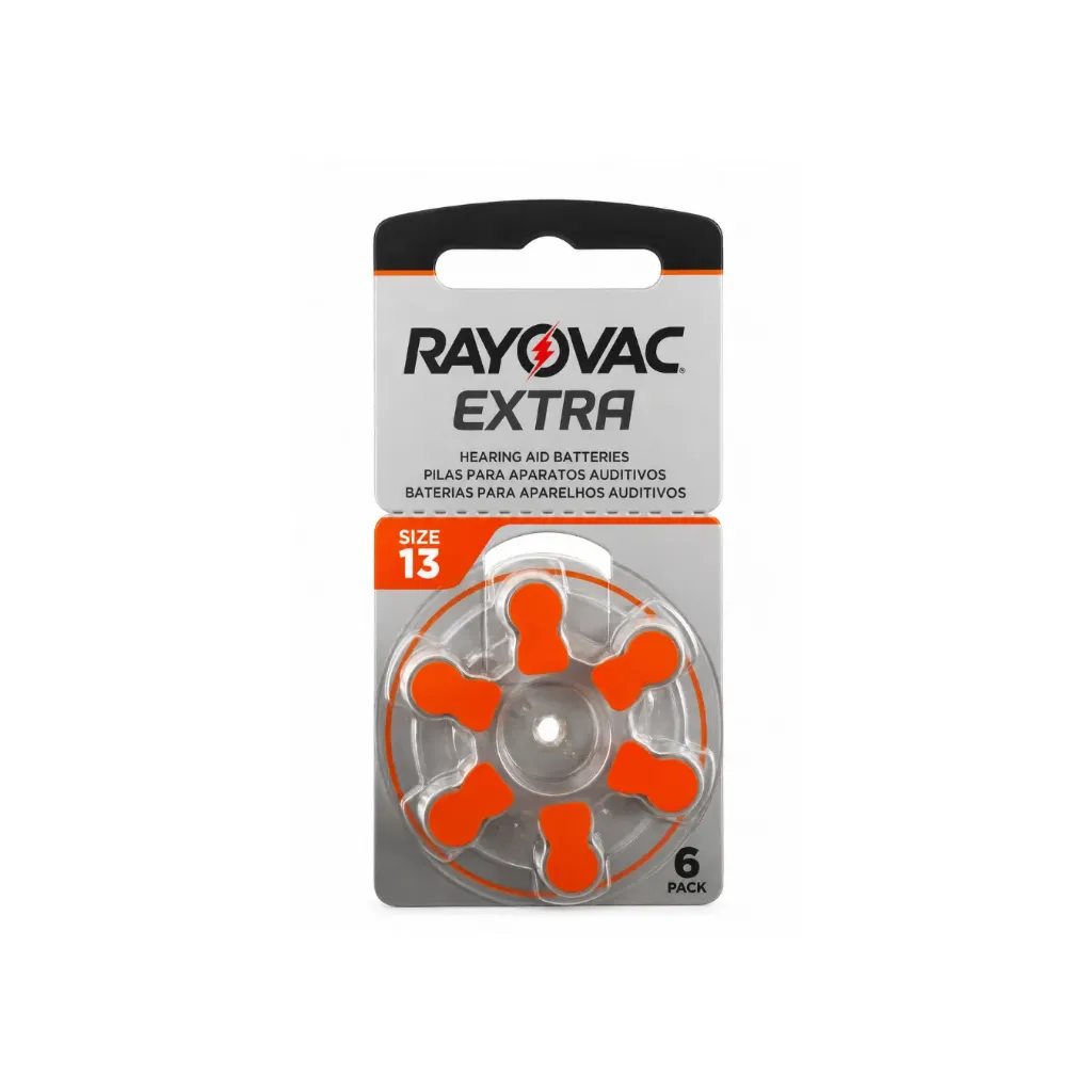 [1780] PILAS AUDÍFONO  SZ13 X 6 - Rayovac