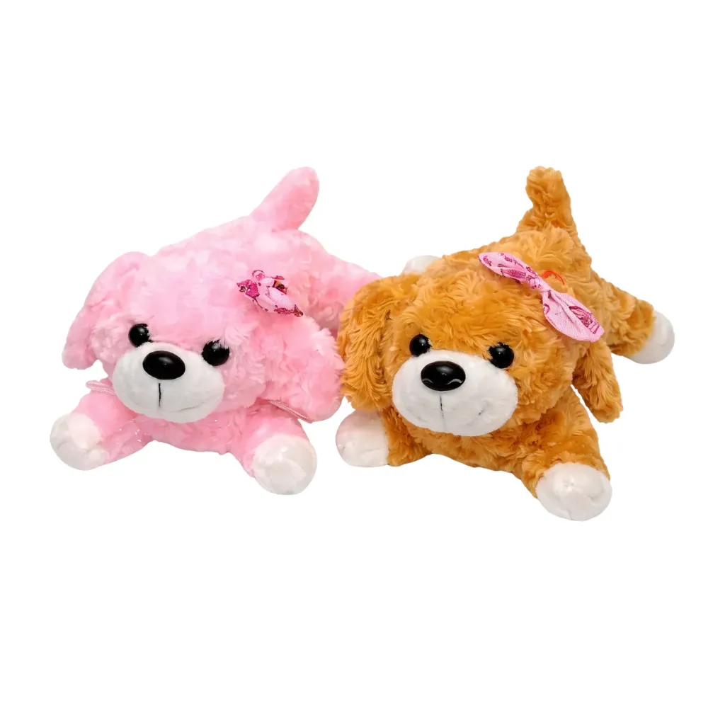 [1812] Peluche perro poodle c/sonido 8575