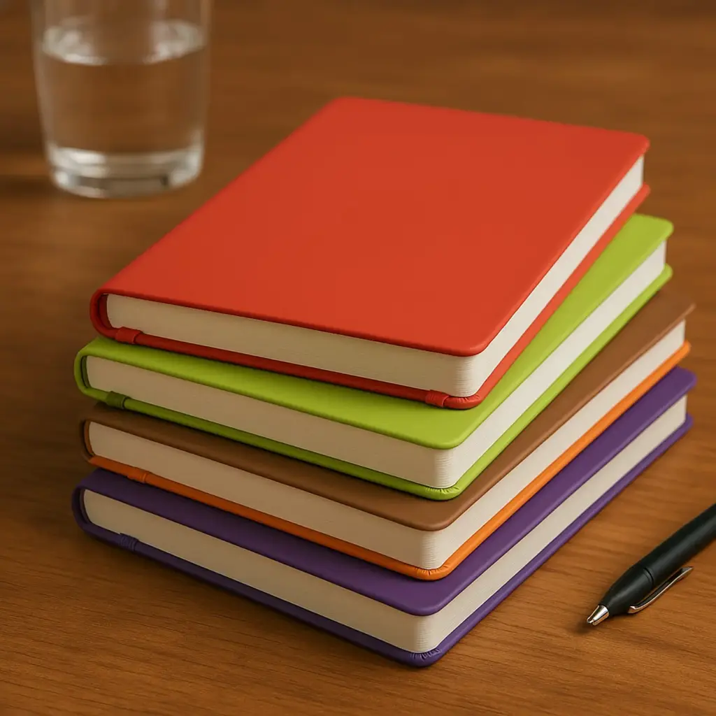 [1830] Agenda ecocuero forrada A5 colores - Finger / AA3612