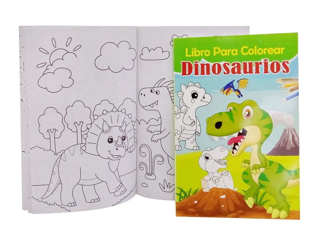 [1940] Libro para Pintar Dinos LB404019-Aladdin
