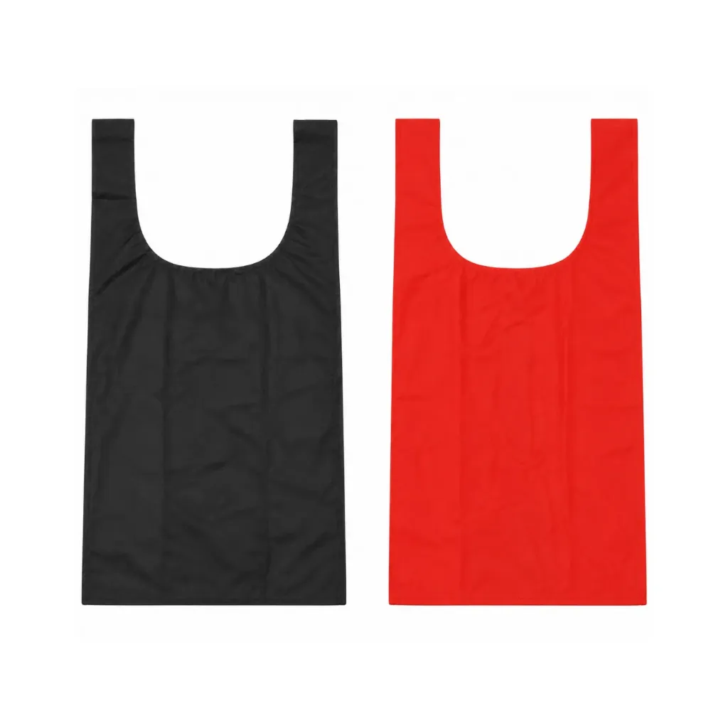 [1995] Bolsa reciclable camiseta 50x30cm colores 100 unidades - Aladdin