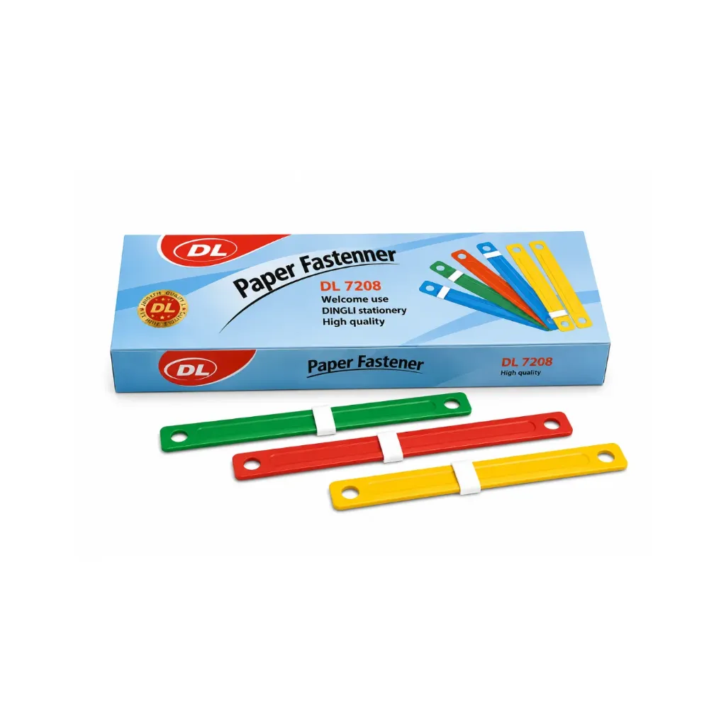 [2] Caja 50 unidades Accoclip plástico colores - Finger / AA1006