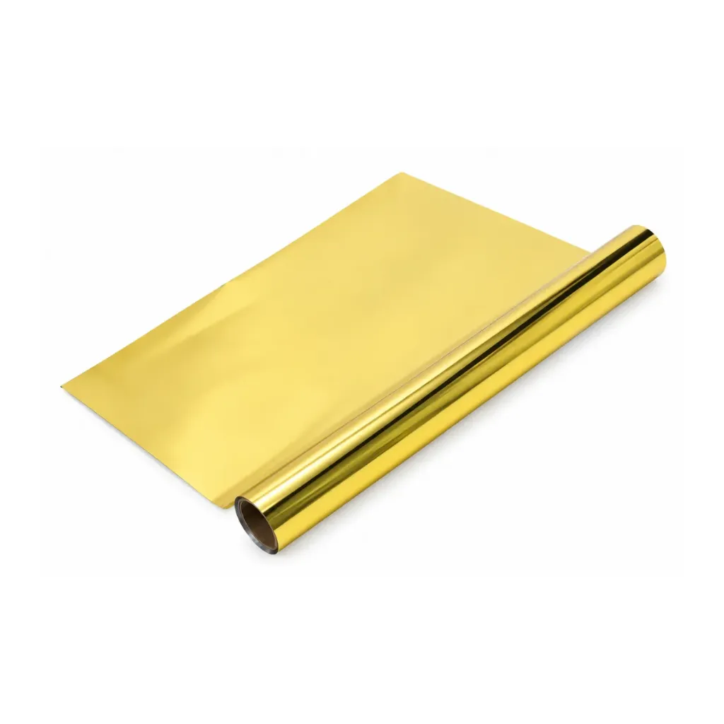 PAPEL  VINÍLICO JD 50X64 40MIC DORADO