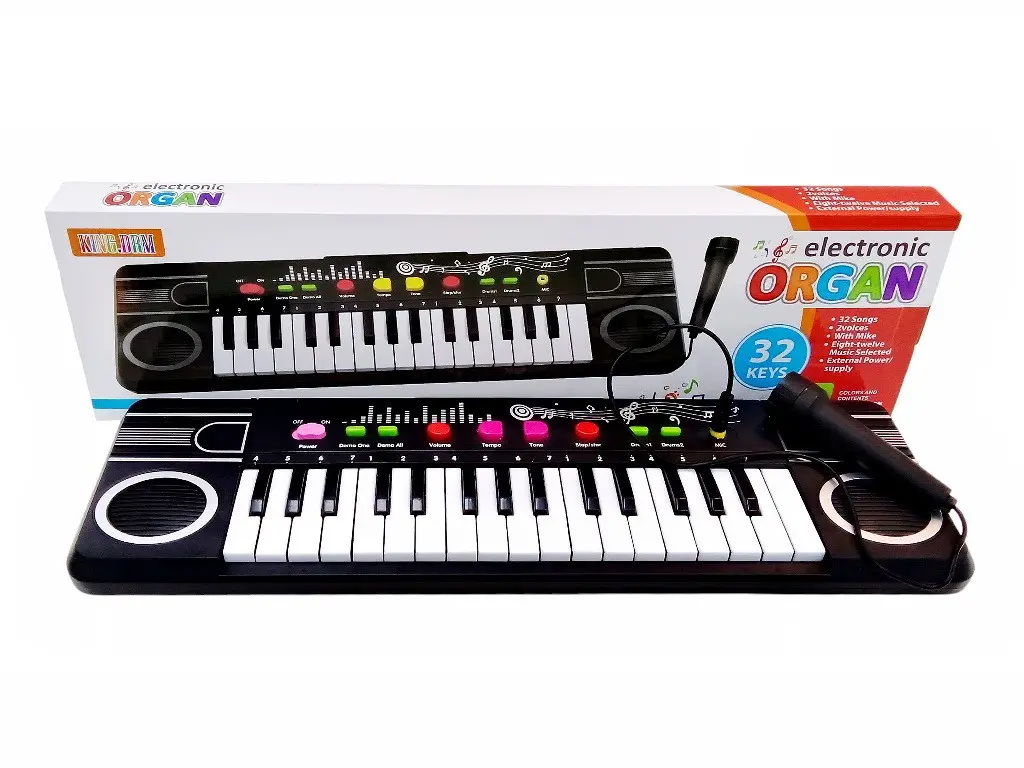 Instrumento musical órgano con micrófono electrónico 789075- Aladdin