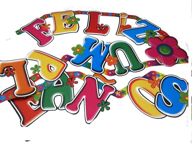 [2199] Guirnalda letras "Feliz Cumpleaños" AA2196 - Finger