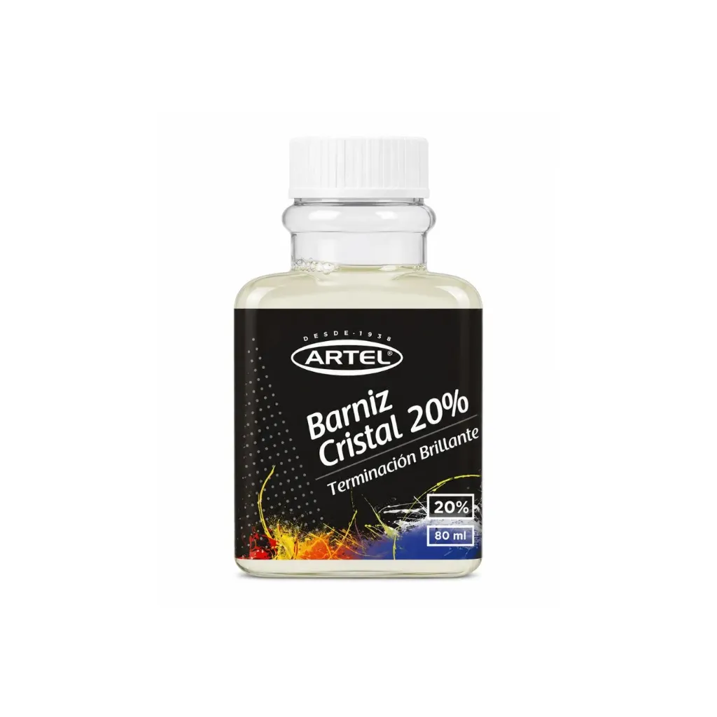 [2232] Barniz cristal 20% 80 ml - Artel