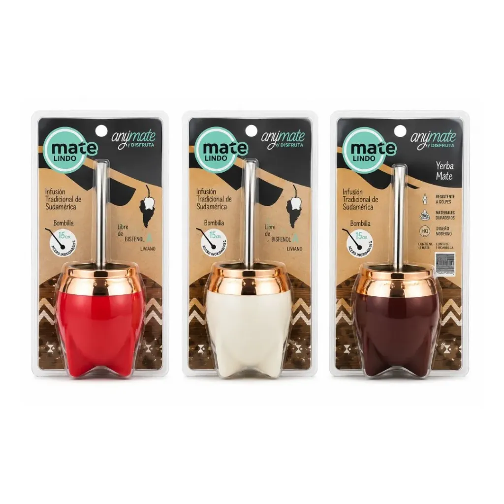 [2280] MATE CUP LINDO ANYMATE 160 ML