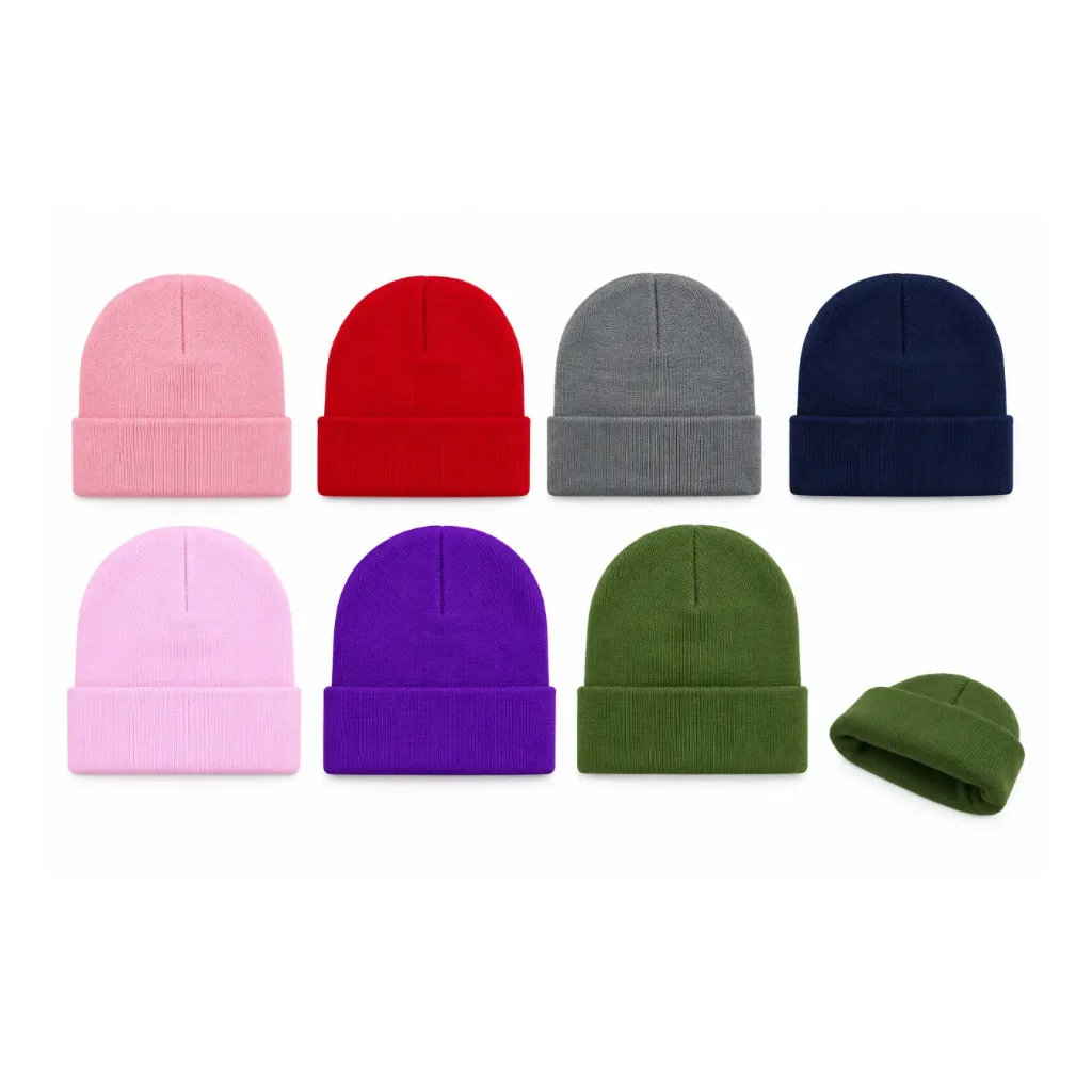 [2287] GORRO LANA  DAMA LISO DOBLE  950526
