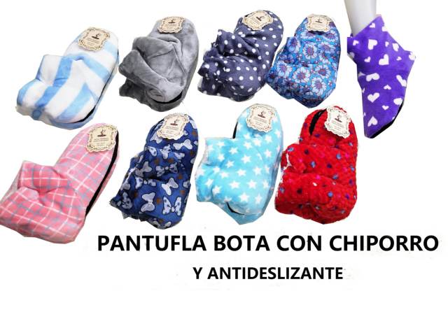 PANTUFLA BOTA CHIPORRO 828-1