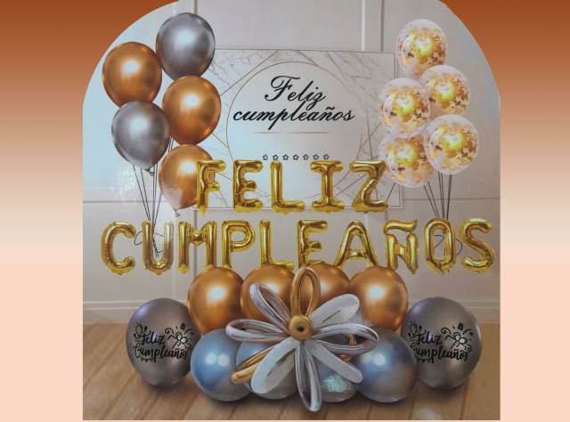 [2360] Globo Feliz cumpleaños 10 unidades AA3233 - Finger