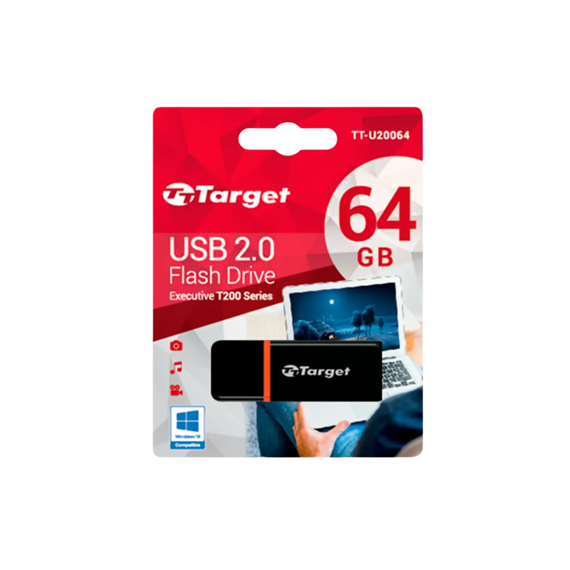 PENDRIVE TARGET SD 64 GB 2.0 - Target