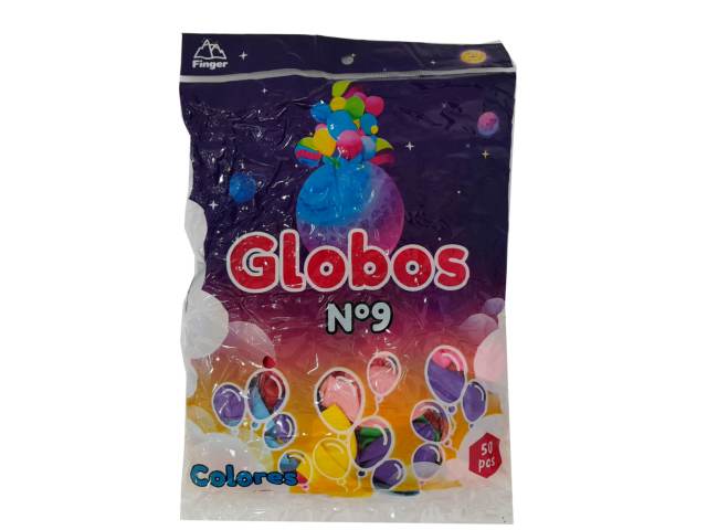 [2394] Globo surtido Finger Nº9 50 unidades - Finger