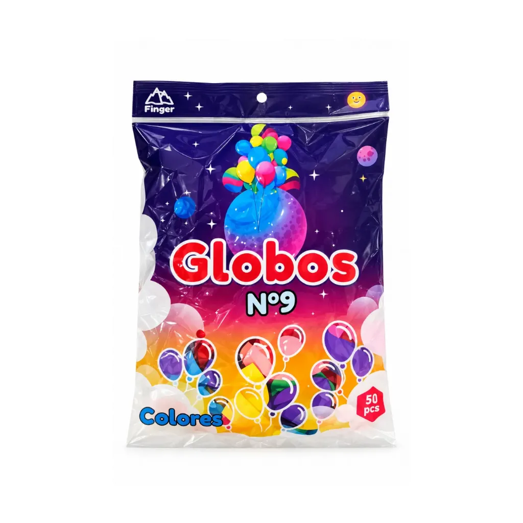 [2394] Globo surtido Finger Nº9 50 unidades - Finger