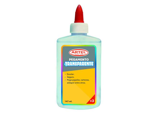 Adhesivo transparente 147ml - Artel