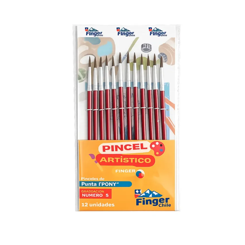 [374] Pincel redondo pony Nº 5 AA2507 - Finger
