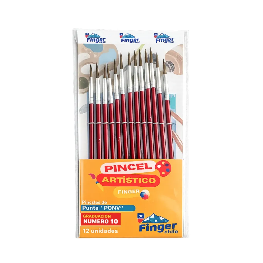 [379] Pincel redondo pony Nº 10 AA2512 - Finger