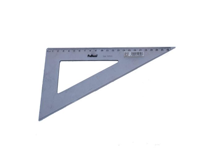 [414] REGLAS ESCUADRA FULTONS 60º 25 CM HUMO