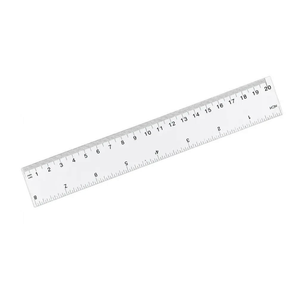 [420] Regla plastica con funda 20cm - Finger / AA2770