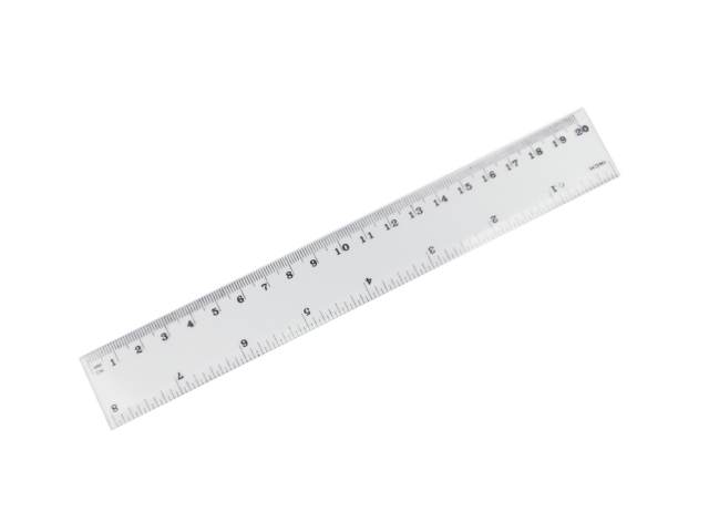 [420] Regla plastica con funda 20cm - Finger / AA2770