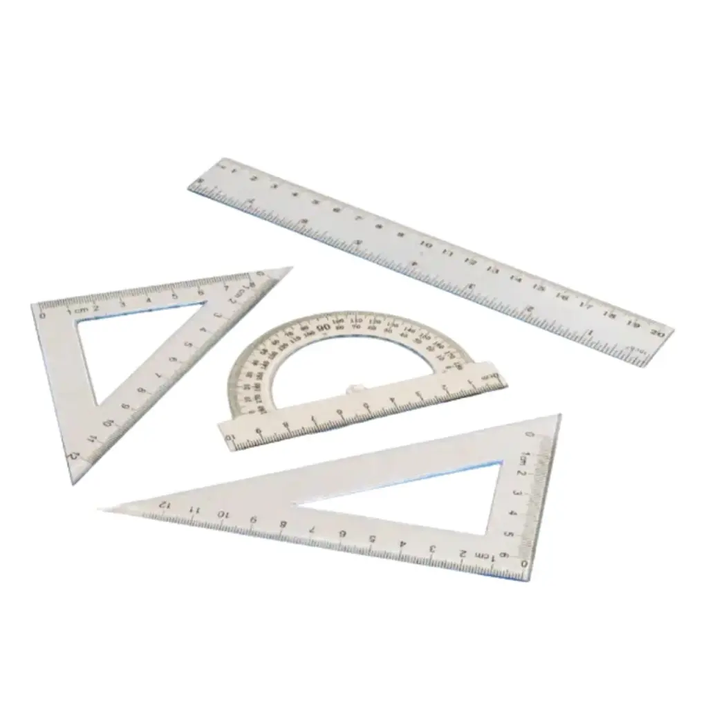 [425] Set 4 reglas 30cm - Finger / AA0779