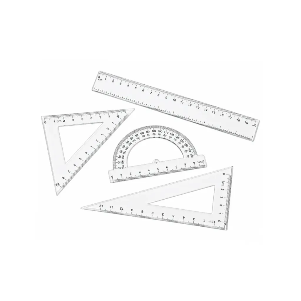 [425] Set 4 reglas 30cm - Finger / AA0779