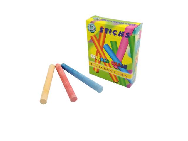 [496] Tiza color 12 unidades antipolvo AA0929 - Finger