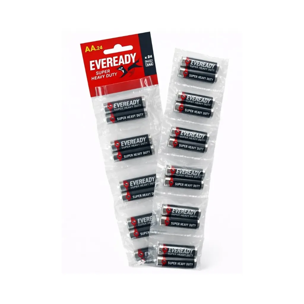[505] Pilas CZN 1.5 volt AA 24 unidades - Eveready