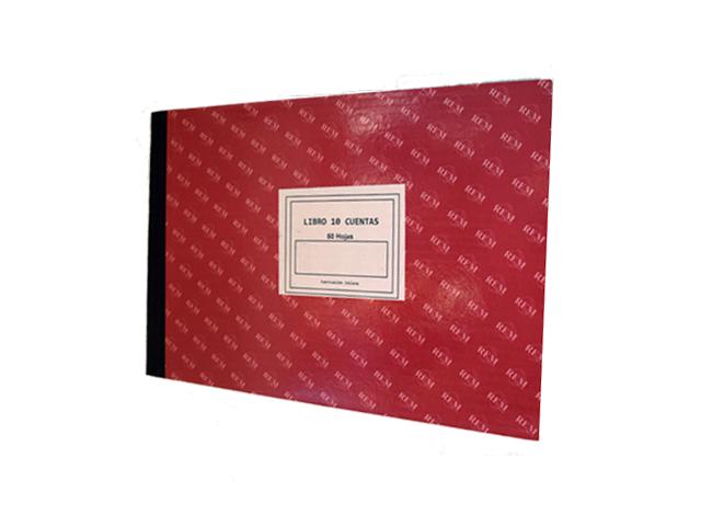 LIBRO 10 CTAS CONTAB CAMERICANA REM 50 HJS
