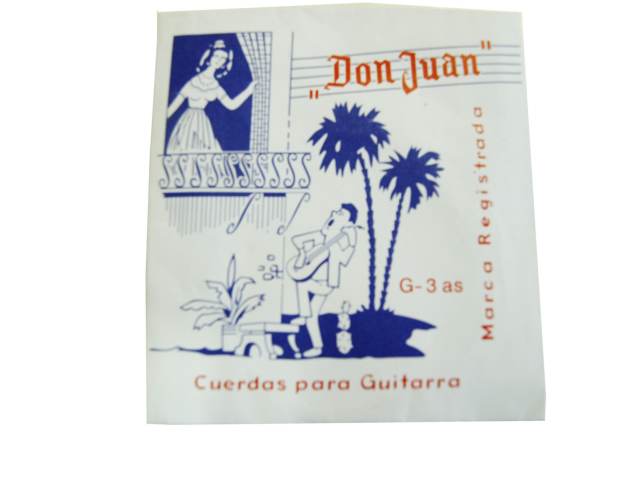 Cuerda de guitarra Don Juan 3A 6UND - Finger / AA3968-3
