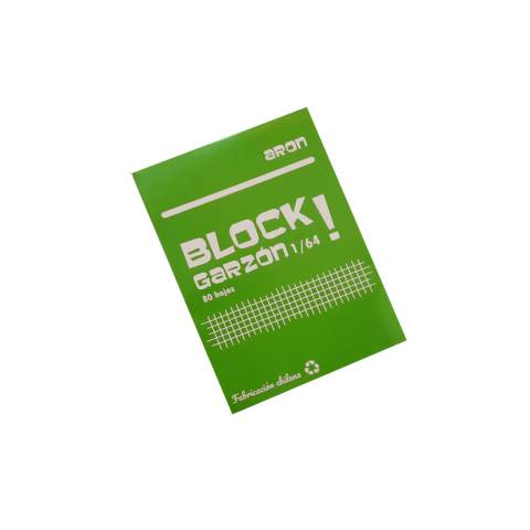 Block Garzón 1/64 80 H blanca croq - Aron