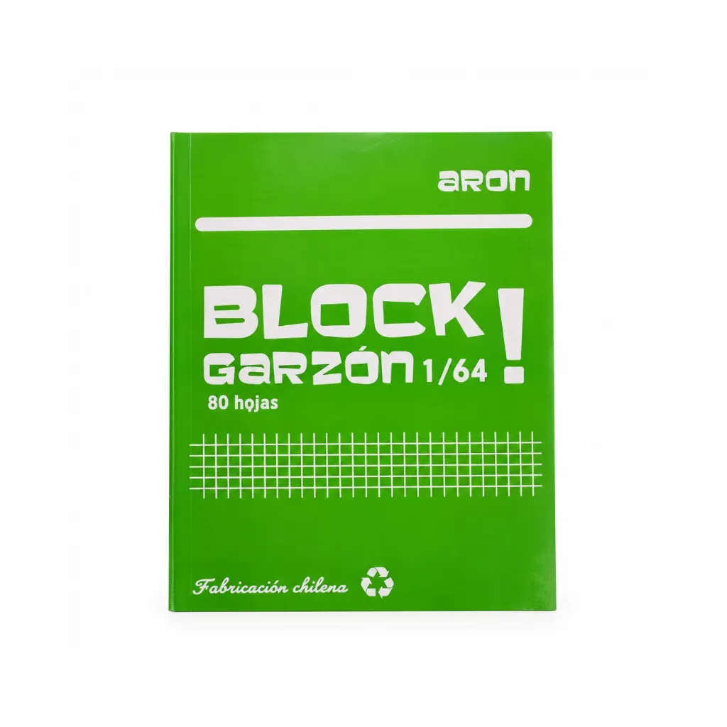 Block Garzón 1/64 80 H blanca croq - Aron