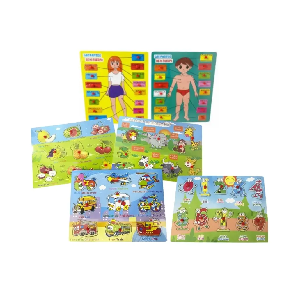 [641] Puzzle didáctico AA4094 - Finger