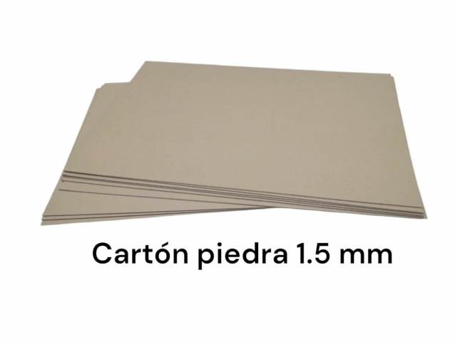 Cartón piedra gris 38x55cm 1.5mm - Finger / AA5754